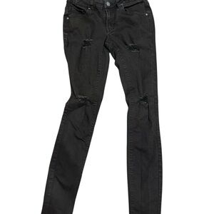 Re/Done Charcoal Slim Jeans
